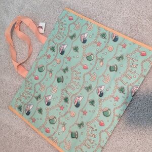 Homegoods TJMaxx Marshalls Viral St Patrick’s Day Print Tote Bags NWT Recycled